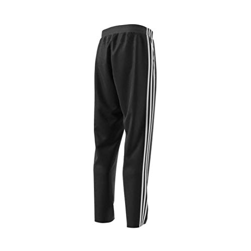 adidas Men's Tall Size Essentials 3Stripes Tapered Pants, Black/White