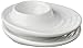 Küchenprofi Set of 2 Egg Cups with Oval Base, White Porcelain Egg Holders for Hard or Soft Boiled Eggs, 3.5-Inch by 4-Inch