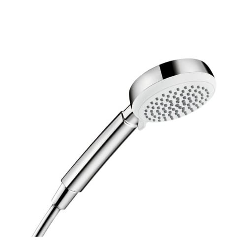 Hansgrohe 26832401 Crometta Handshower, White/Chrome