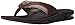 Reef Men's Leather Fanning Sandal, Brown/Brown, 11 M US