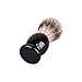 EcoToKo Basic Pure Badger Shaving Brush With Black Handle-Engineered To Deliver the Best Shave of Your Life