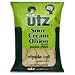 Utz Ripples Sour Cream & Onion Potato Chips Family Size, 9.5 OZ, (Pack of 3)