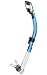 Phantom Aquatics Dry Snorkel, Aqua