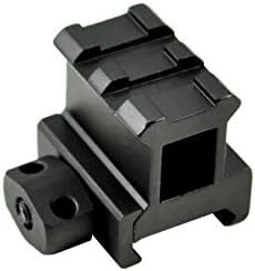 Scope Short Riser Mounts - 2/3 slots - Low, Medium, High Profile - For 20mm Picatinny Rails (HIGH 2 slots)
