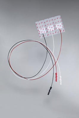 3M Red Dot Neonatal, Pre-Wired, Radiolucent Monitoring Electrode W/Clear Tape, 2cm x 4cm, 300/Bx,