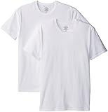 Calvin Klein Men's 2-Pack Cotton Stretch Crew Neck T-Shirt, White, Large