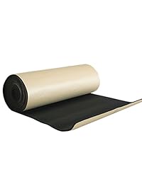 Uxcell 315 mil 8 mm 16.36sqft aislamiento térmico para auto Pad Underlay Espuma de amortiguación de sonido autoadhesivas y tapete de auto 60"x 40"