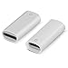 Jiunai 2 Pack Adapter Compatible with Apple Pencil Adapter Female to Female Charging Adapters Lightning Cable Adapter for iPad Pro Apple Pencil primary