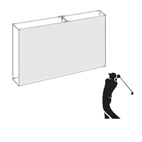 TheTerakart Flat Self-Standing Indoor/Outdoor Golf Simulator Screen ...