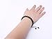 Handmade Mens Bracelets Healing Energy Stone Bead 8mm (Dark gray)