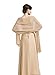 Sheer Soft Chiffon Bridal Women's Shawl For Special Occasions Champagne