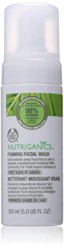The Body Shop Nutriganics Foaming Facial Wash, 5 Fluid Ounce (Packaging May Vary)