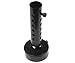 Micro Traders Black Motorcycle Exhaust Muffler 48Mm 140Mm Long