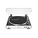 Audio-Technica AT-LP60XBT-WH Bluetooth Turntable (White) Bundle with Pro1BT Bluetooth Bookshelf Monitor Speaker Pair (2 Items)thumb 1