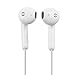 iPhone Earphones, 3.5mm Wired Earphones Stereo Headphones with Remote and Mic for iPhone/Sony/Sumsung etc (1Pack iPhone Earphones White)