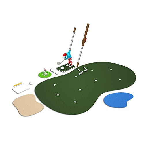 Buffalo Games Golf The Game Indoor/Outdoor Dexterity Minigolf Game