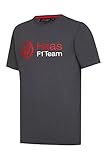 Haas American Formula 1 F1 Gray Team Logo Shirt (2XL)