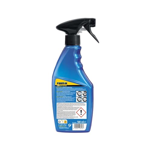 Rain-X Graphene Felgenreiniger & Felgenschutz - 3-in-1 Formel mit Farbwechsel - Säurefreie Reinigung und langanhaltender Glanz für alle Felgentypen - inkl. Felgenbürste - 500 ml thumbnail 3