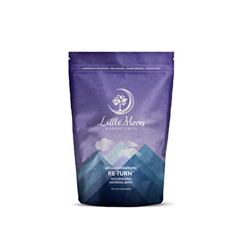 Little Moon Essentials Nourishing Mineral Bath Salt, Re-Turn, 13.5 oz.