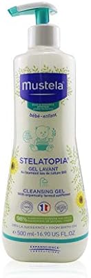 mustela stelatopia cleansing gel 500ml