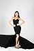 Miss ord Strapless Asymmetric Slit Front Wedding Evening Party Maxi Dress