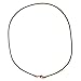 DragonWeave Antique Copper 1.8mm Fine Brown Leather Cord Necklace