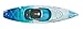 Perception Sound 9.5 | Sit Inside Kayak for Fishing and Fun | Two Rod Holders | Large Rear Storage | 9' 6