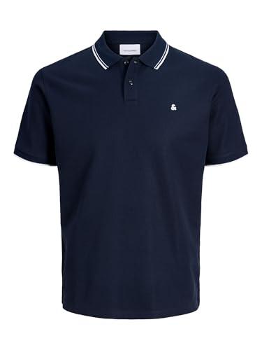 Jack & Jones Jjeaustin Polo SS Noos, Sky Captain - Détails : Play, S