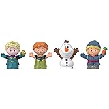 Disney Fisher-Price Frozen Elsa & Friends by Little People, Figure 4-Pack
