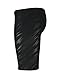 Easea Men`s Rapid Swim Splice Quick Dry Jammer Swimsuit Black Pattern 2X-Large
