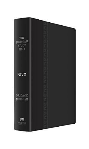 The Jeremiah Study Bible, NIV (Black w/ Burnished Edges) Leatherluxe: What It Says. What It Means. What It Means For You.