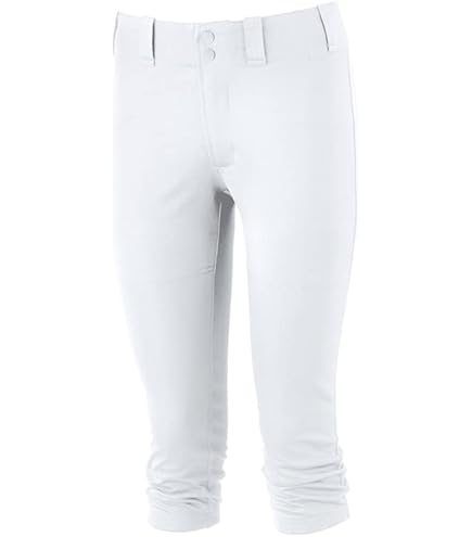 Mizuno Fastpitch Pantalon de Softball Taille Basse avec Ceinture pour Femme Adulte