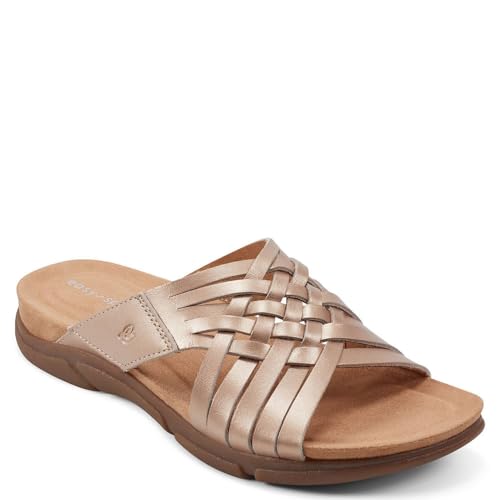 Easy Spirit Meadow Women's Sandal, 9 B(M) US, Bronze-Bronze