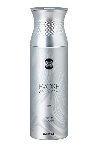 Ajmal Evoke Silver Edition Him Deodorant, 200 ml