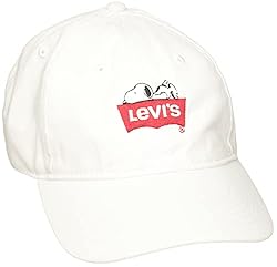 Levi's Kids' Big Classic Logo Baseball Hat, White