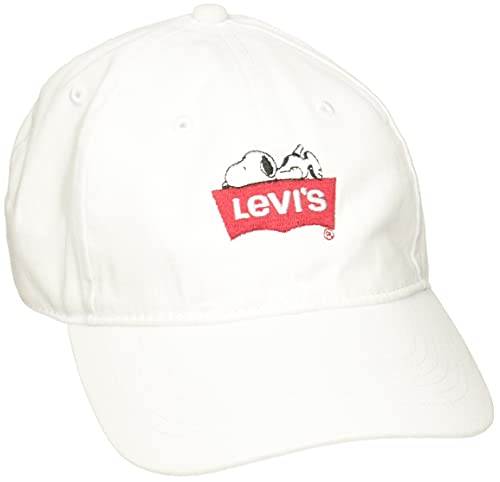 Levi's Kids' Big Classic Logo Baseball Hat, White