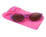 18 Inch Doll Sunglasses & Case 2 Pc. Set, Fits 18 Inch American Girl Dolls & More! by Sophia's, Hot Pink Furry Doll Eyeglass Case & Sunglasses