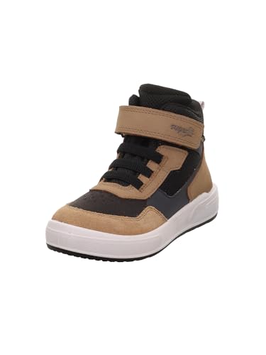 Superfit Maverick - Sneaker Gore-Tex Leggermente Foderate, Marrone/Nero 3000, 32 EU, Marrone Nero 3000, 32 EU Larga