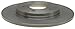 ACDelco Gold 18A2558 Black Hat Rear Disc Brake Rotor