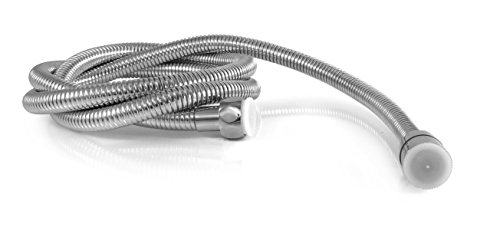 Flexible 304 Stainless Steel Shower Hose - Universal Fit - Fits All Handheld Shower Heads And Sprayers - Real 304 Stainless Steel (1, 5 ft)