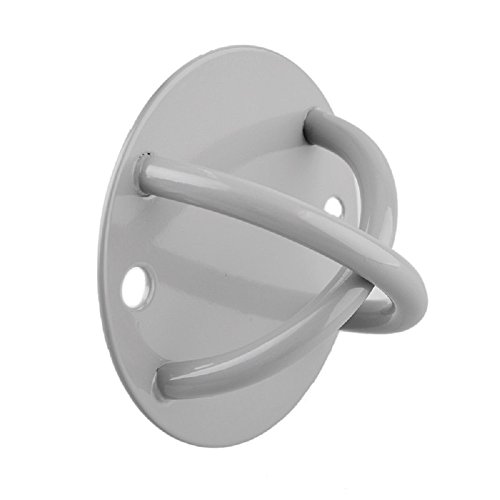 SUNREEK8482;Suspension Strap Trainer Mount Anchor Bracket Hook - Wall & Ceiling - For Trainer Straps, Crossfit Olympic Gymnastic Rings, Aerial Yoga Swings & Hammocks, Includes 2 Sets of Screws. - Thumbnail 5