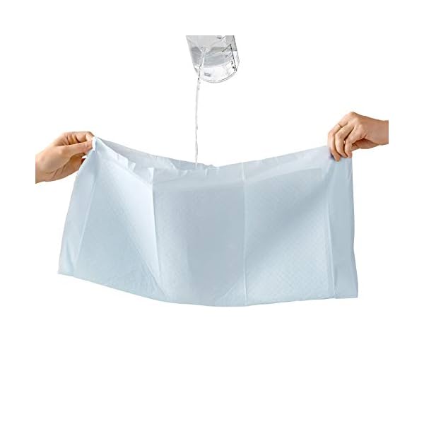 Amazon-Basics-Pet-Training-Pads-Regular Amazon Basics Dog and Puppy Training Pads, Leakproof, 5-Layer Design with Quick-Dry Surface, Regular, Pack of 50