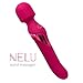 Radiant Lotus - Nelu Wand Massager | Waterproof | USB Rechargeable | Powerful Multi Speed | Handheld Personal Massager