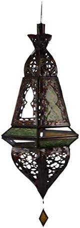 Zawadee Moroccan Lamp Tall Ornate Scrollwork