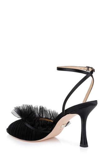 BADGLEY MISCHKA AISHA HEELED SANDAL, BLACK, 11