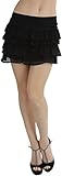 ToBeInStyle Women's Ruffled Layered MiniSkirt