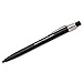 Skilcraft Twist Action Mechanical Wax Pencil 3mm Lead Size, Black Lead, Black Barrel - 12 Pieces