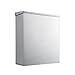 (1 Pack) Sanitary Napkin Disposal Receptacle with Key and Lock - 304 Grade Heavy Duty Stainless Steel - 1.8 Gallon Capacity