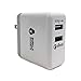 Gorilla Gadgets Quick Charge 3.0 Dual ports Wall Charger, White