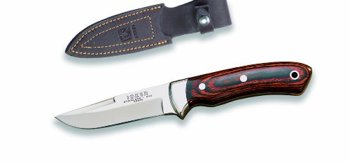 UPC 793676057514, Joker CR14USA Hunting Knife and Red Wood Handle, 3.51-Inch